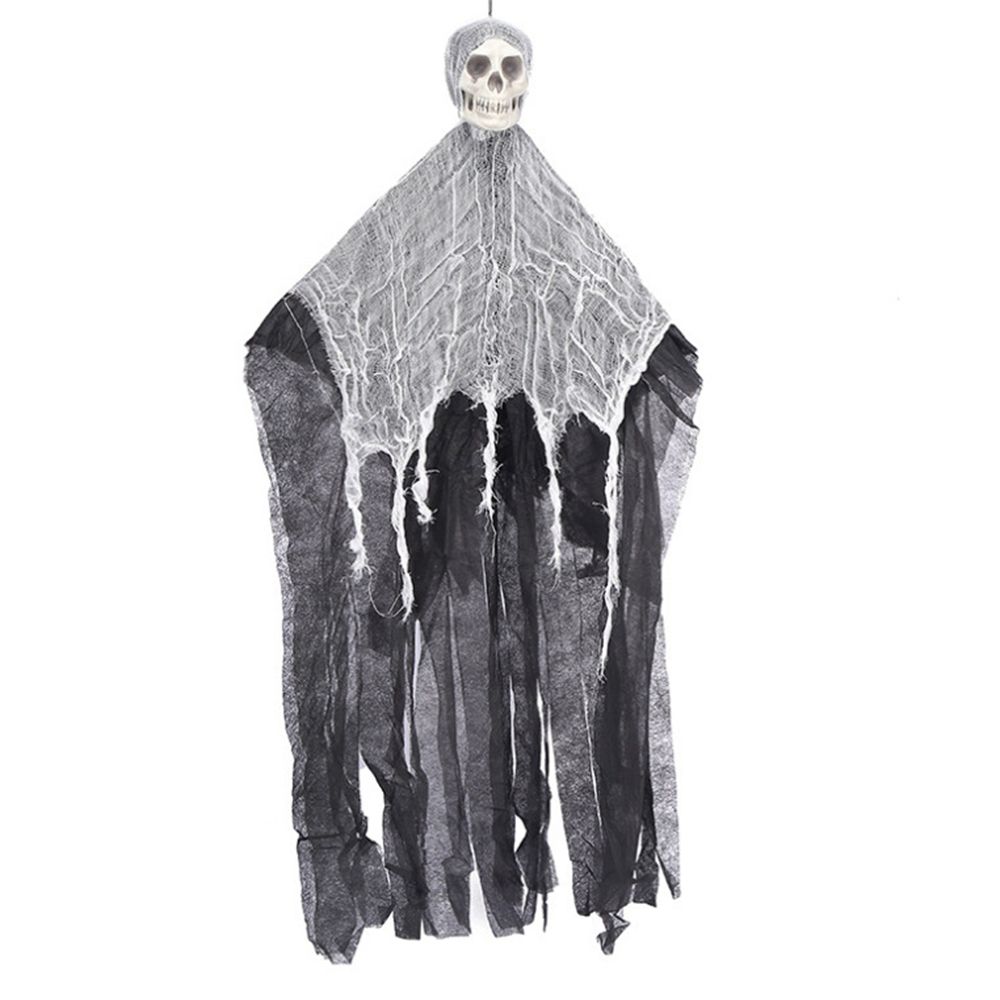 Script Kill Props Door Decoration Skull Head Haunted House Decor Little Hanging Ghost Ghost Pendant