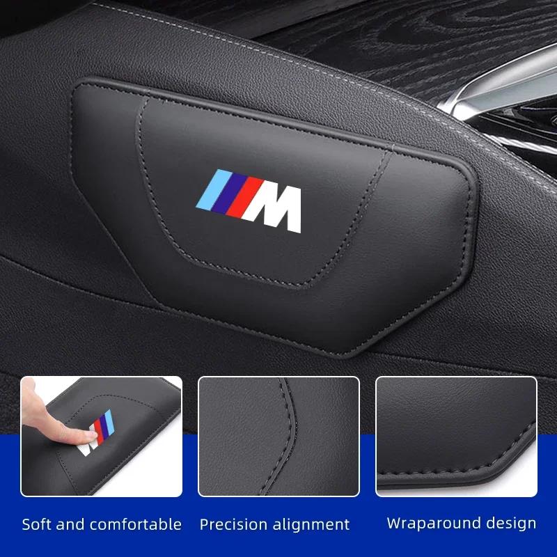 Nouveau Coussinet de Genou en Cuir pour Voiture Coussinet de Jambe Accoudoir Intérieur de la Main Support de Coussinet de Jambe Accessoires de Support Pour BMW E46 E90 E60 F10 E39 F30 E36