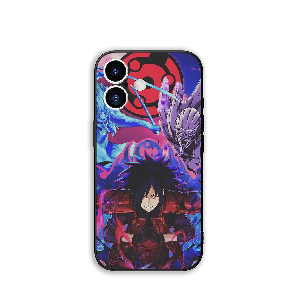 Phone Cover Comics Madaras Uchiha Narutos Casing for Apple iPhone 16 15 14 Plus 13 12 Mini 17 Pro Max + ProMax 16E Air 15+ Case