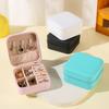 Mini Jewelry Storage Box Necklace Bracelet Ring Jewelry Case Ornaments Organizer for Travel Home Use Birthday Gifts