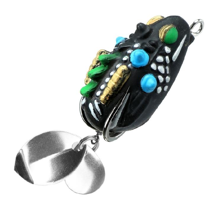 Soft Frogs Baits for Freshwater Fishing 3.5cm Ray Frogs Crankbait Lures PVC Frogs Lures 6 Color Optional