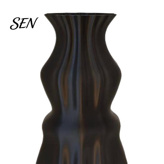 Decorative Art for Living Room 3D Printed Flower Vase, Modern Minimalist Container, Versatile Decor Office Table Floral Arrangement Holder Home