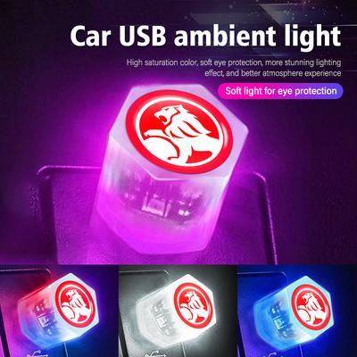Car Mini USB LED Ambient Light Atmosphere Lamps Plug Play For Holden Captiva Commodor VZ VE Colorado Caprice VT VX VU