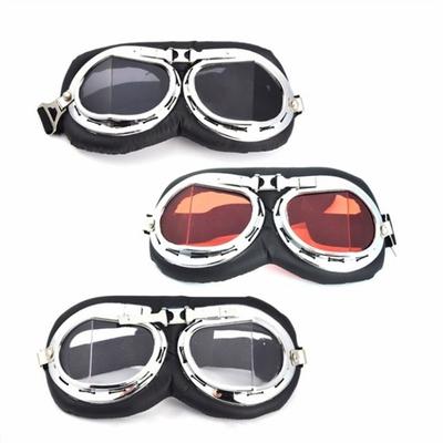 Frame Sunglasses Vintage Protective Gears Retro Goggles Pilot Cruiser Scooter Motorcycle Glasses
