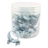 30Pieces Multiple Size Pipe Clamp Set for Liquid Transfer Systems 9/16Inch 5/8Inch Stainlesses Steel Hose Fasteners