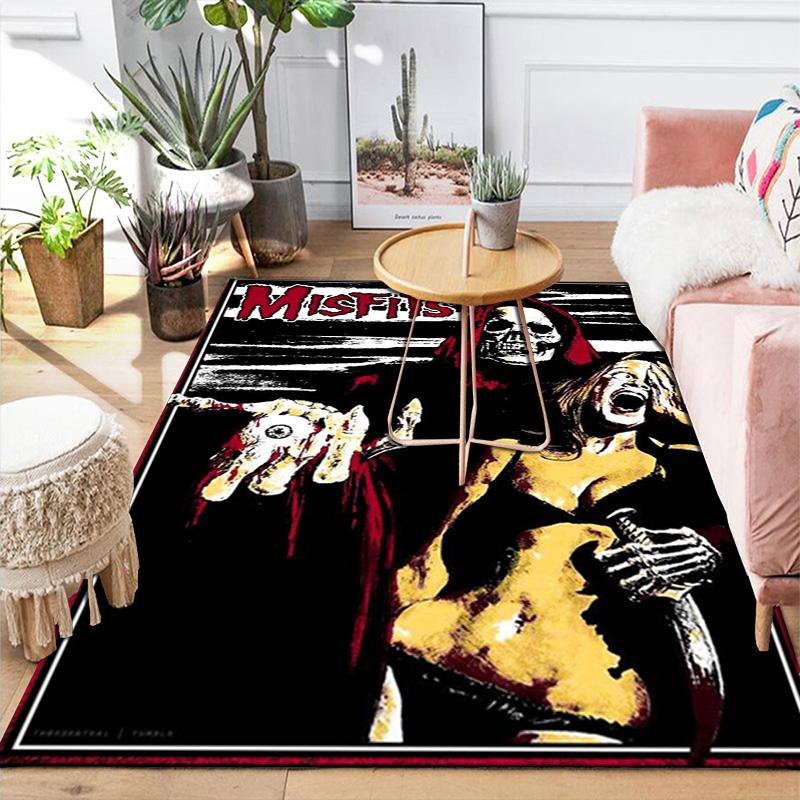 Misfits Rug Floor Mat for Living Room or Bedroom Soft and Comfortable Carpet a Gift for Birthday and Holiday.SFF0917110