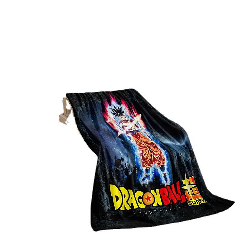 Cartoon Day Man Dragon Ball Series Double Sided Flannel 3D Digital Printing Blanket Blanket