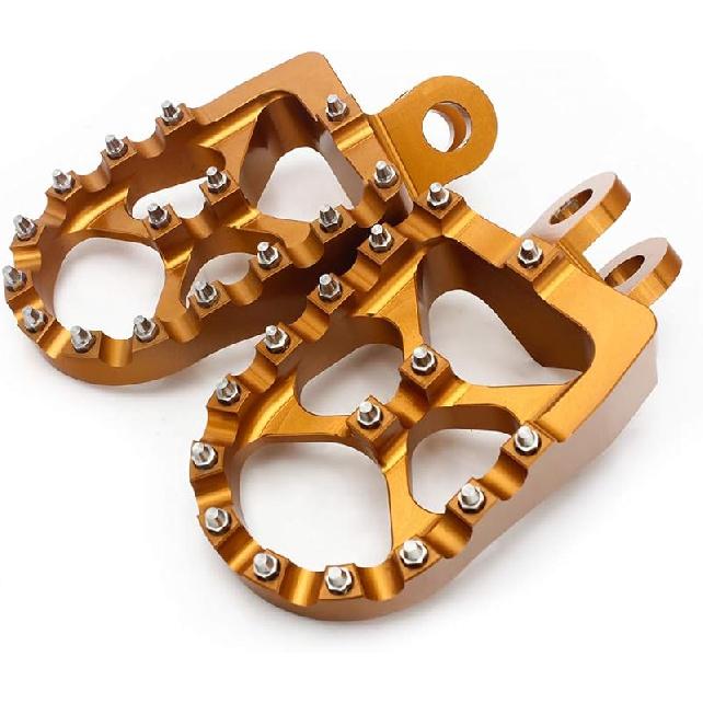TOFR DRZ400 SM 2000-2024 Footpegs for Suzuki RM125 RM250 1991-2006 RMX250 1993-1999