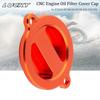 CNC Billet Ölfilterdeckel für KTM EXC 450 500 SXF 690 990 1050 1190 1290 SMC ENDURO Aadventure Duke RC 125 200 390