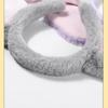 Soft Elephant Plush Headband for Children Fashion Hairpieces Ornament for Makeup Application and Skin Care Routines
