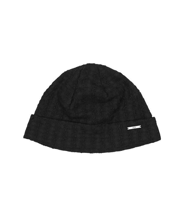 Eonibeu Simple Lace Beanie Black