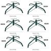 Rustproof Metal Christmas Tree Holder Base Folding Support Stand for Artificial Trees Rusts Resistant Tree Bracket