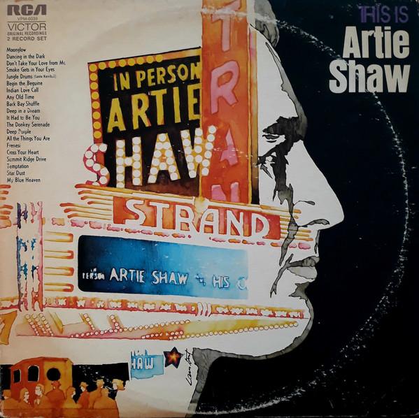 Виниловая пластинка ARTIE SHAW This Is Artie Shaw VPM6039 RCA Victor 1971 США Джаз Б/у