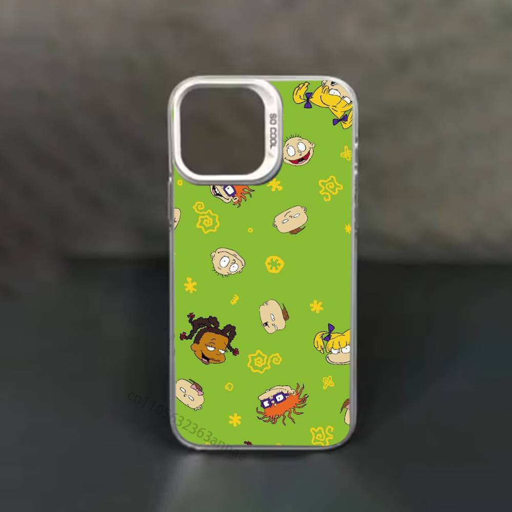 

Rugrat Chuckie A-Angelica Phone Case for iPhone 15 16 Pro Max Air SE 11 13 Pro 14 Plus 12 11Pro 15Pro Max 16e Cover iPhone16e