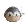 Handmade Flocking Tpr Cute Chick Squeeze Stress Relief Soft Pinch Cartoon Slow Rebound Stress Relieving Plush Chick Kids Gifts