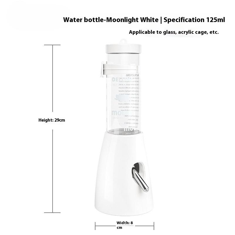 2In1 Hamster Futterspender und Tränke Große Kapazität Auslaufsicher Automatischer Futterspender Futter-Wasserspender Auslaufsichere Futterzubehör