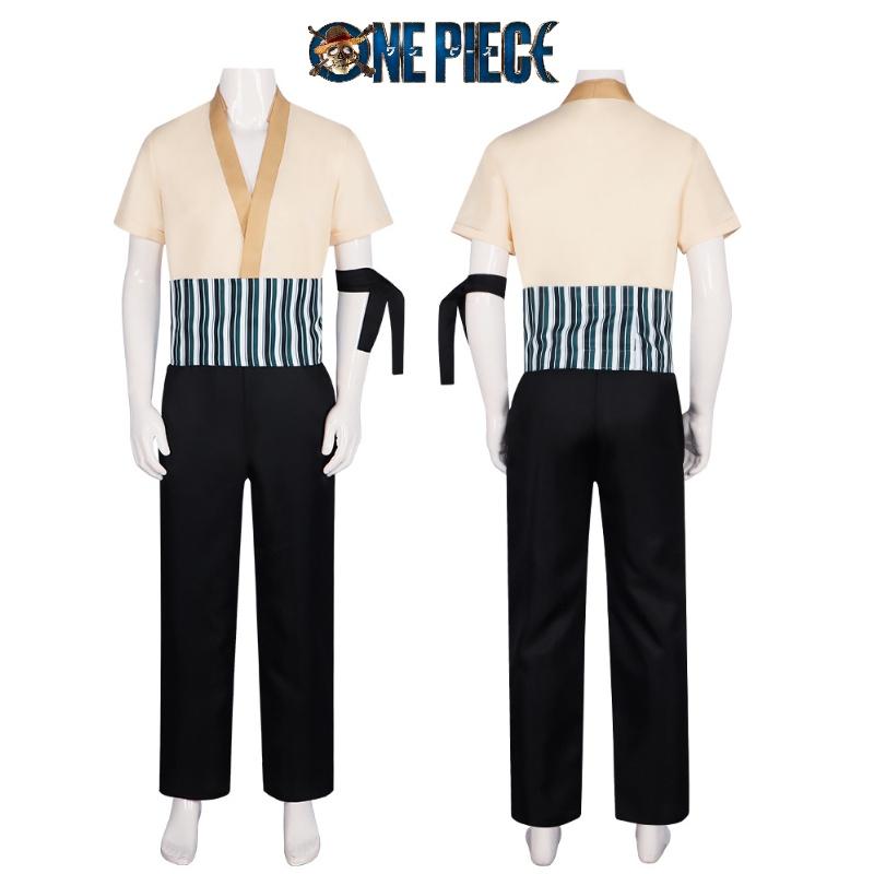 Piece Movie One Roronoa Zoro Cosplay Costume Suit Halloween Party Prop Fans Gift
