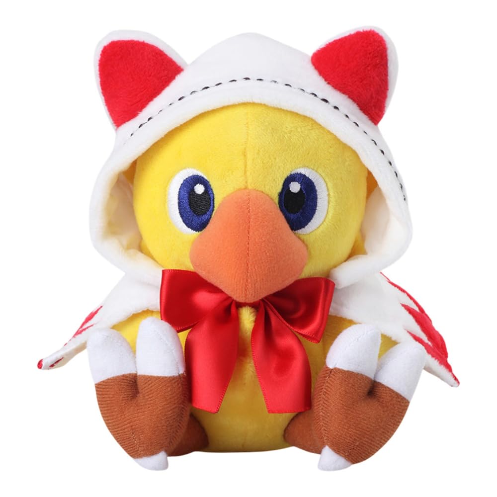 Square Enix Chocobo s Mystery Dungeon Every Buddy! Chocobo White Mage Plush Toy (Approx. W120 x D140 x H170mm)