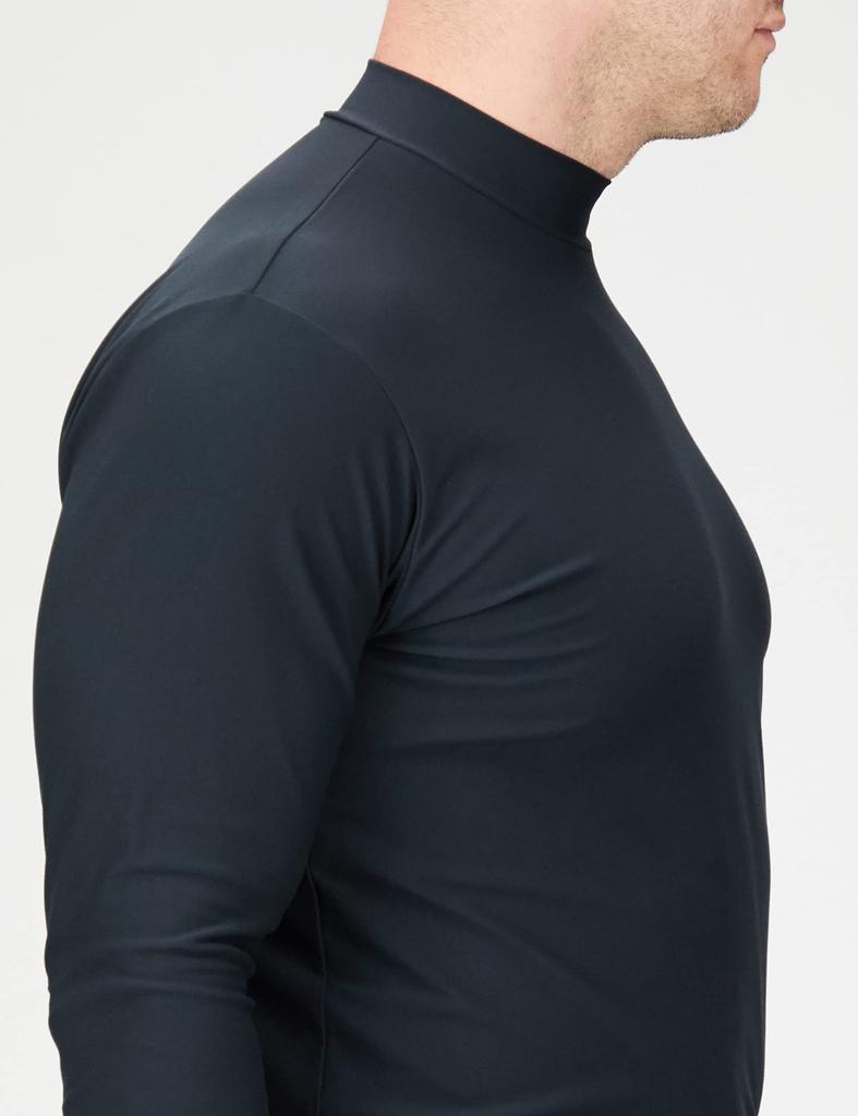 BRIDGESTONE Golf Men's Golf Shirt, Black, Size L