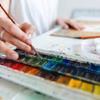Pacote com 50 Caixas Vazias para Tinta Aquarela Portátil Vazio Meio Godet Pequeno Estojo de Armazenamento de Tinta Lata de Armazenamento de Tinta Empilhável