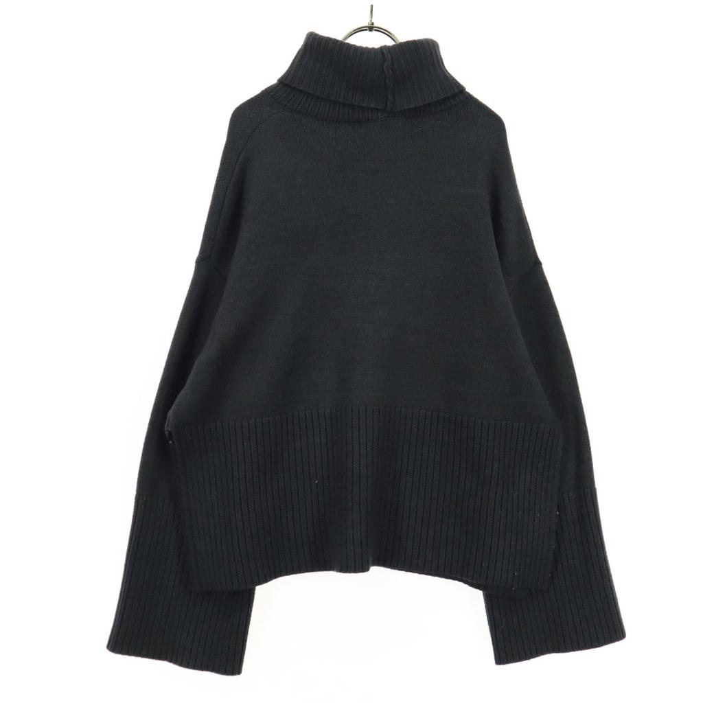 L'AUBE BLANC Long sleeve turtleneck knit F gray Women Used