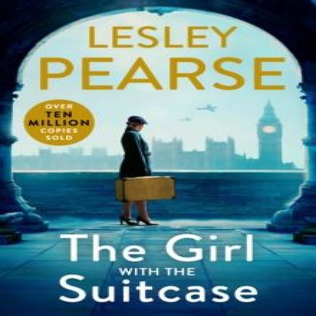 The Girl with the Suitcase by Lesley Pearse Hardback Book 9780241678114