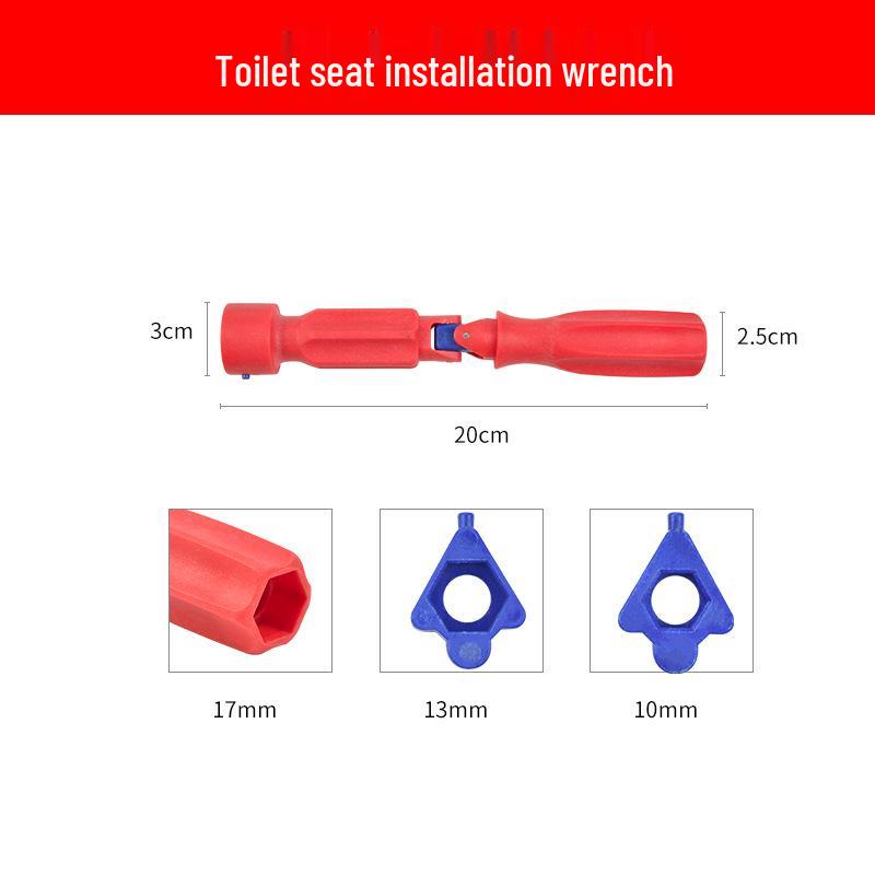 Toilet Seat Installation & Repair Tool Set