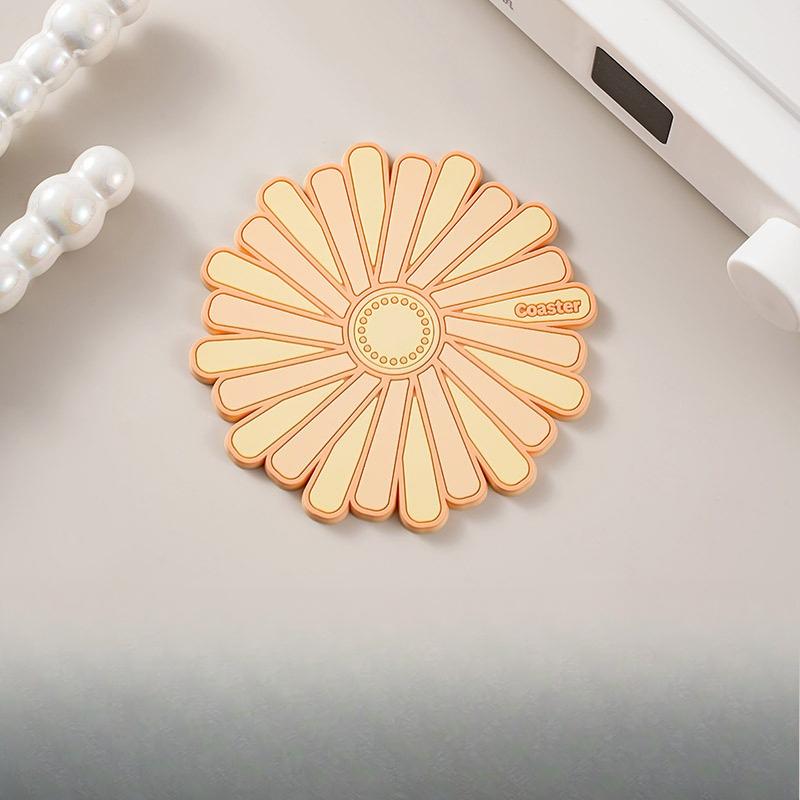 

Мягкие резиновые теплоизоляционные подкладки, настольные теплоизоляционные подкладки, подставки под миски, высокотемпературные и защищающие от ожогов подставки под кастрюли Pink cherry - Coasters