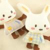 Computer Embroidery Label Decorative Jewelry Doll Rabbit Three-Dimensional Patch Sticker Clothing Accessories Diy Hand-Embroidered Cloth Label