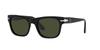 PO 3269S Unisex Sunglasses [Persol] BLACK/GREEN 52/20/145