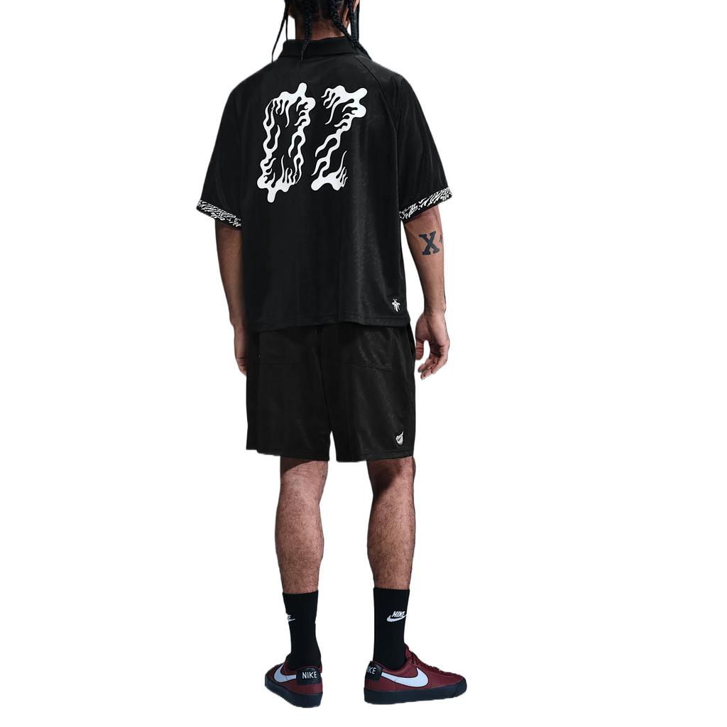 Nike Dri-Fit SB Comfortable Fashion Versatile Solid Color Sports Shorts Men shorts Black HJ2967-010