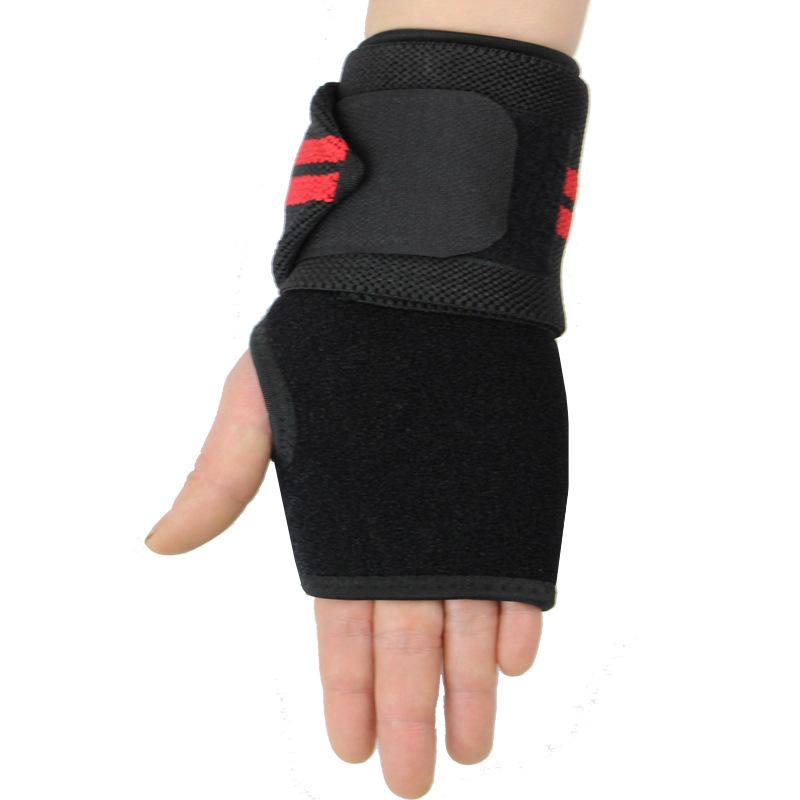 Wrist Bandage Elastic Palm Guard Fitness Hand Guard Weightlifting Dumbbell Wrap Pressure Belt Wrist Guard Spot