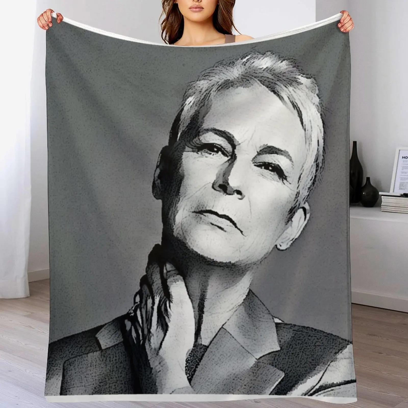 Jamie Throw Blanket Elegant Warm Throw Blanket for Hotel Home 75X95CM