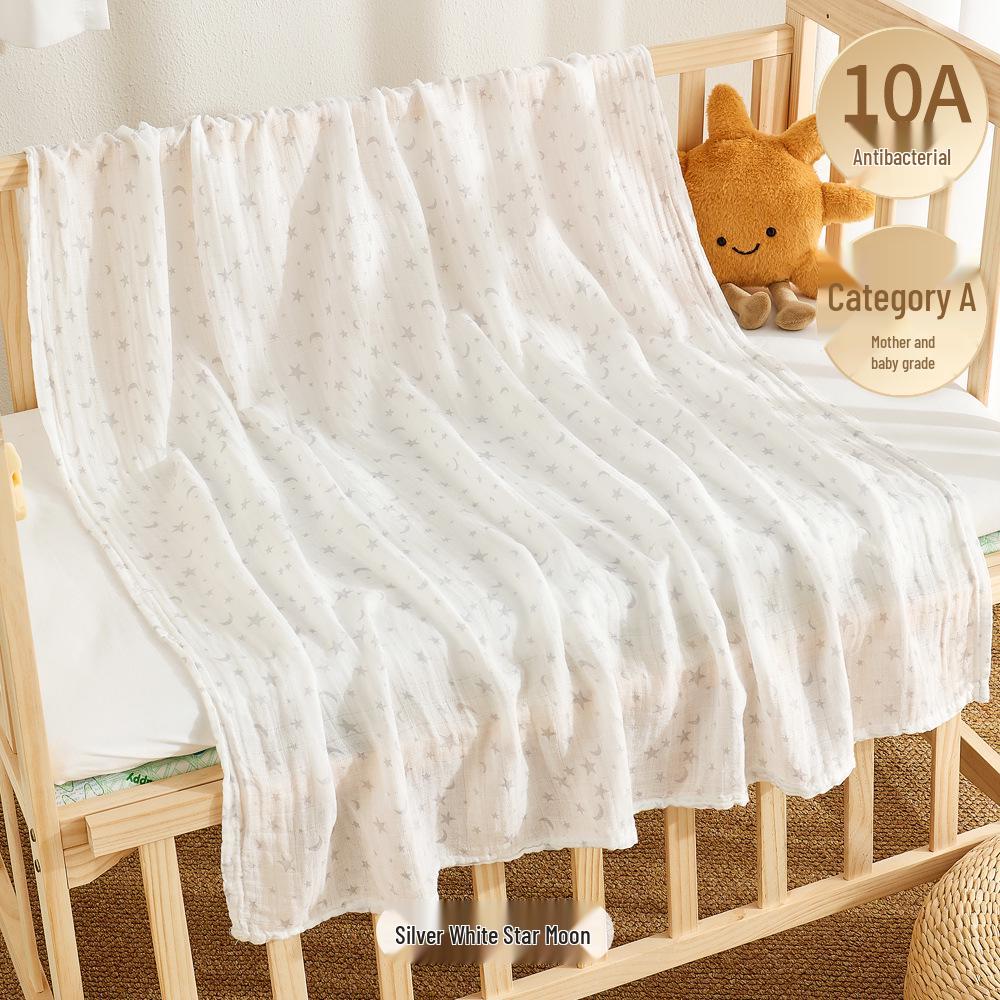 Ultra-thin Baby Cotton Gauze Blanket & Swaddle - Windproof Bath Towel for Newborns