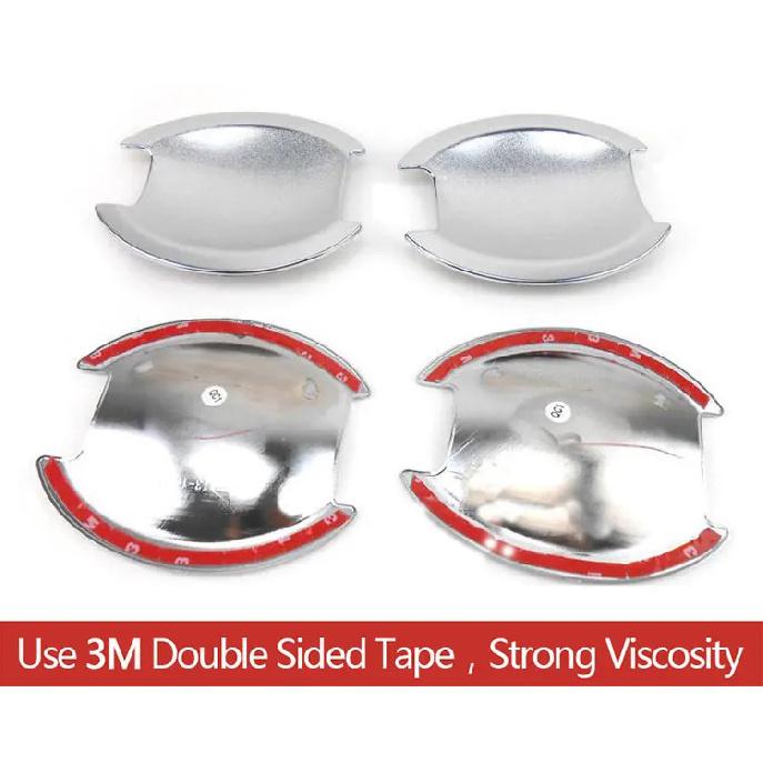 For VW Jetta Mk4 A4 Chrome Door Handle Covers Trim Set for Volkswagen 1J 1999-2007 Accessories Stickers Car Styling 2000 2005