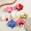 Fashion Butterfly Orchid Hair Clips for Women Sweet Cloth Big Flower Duckbill Clip Bangs Clip Headwear Hair Accessories Gifts