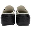 Crocs Stomp Loafer Linen Black Men Sneakers Cream 209937-1HR