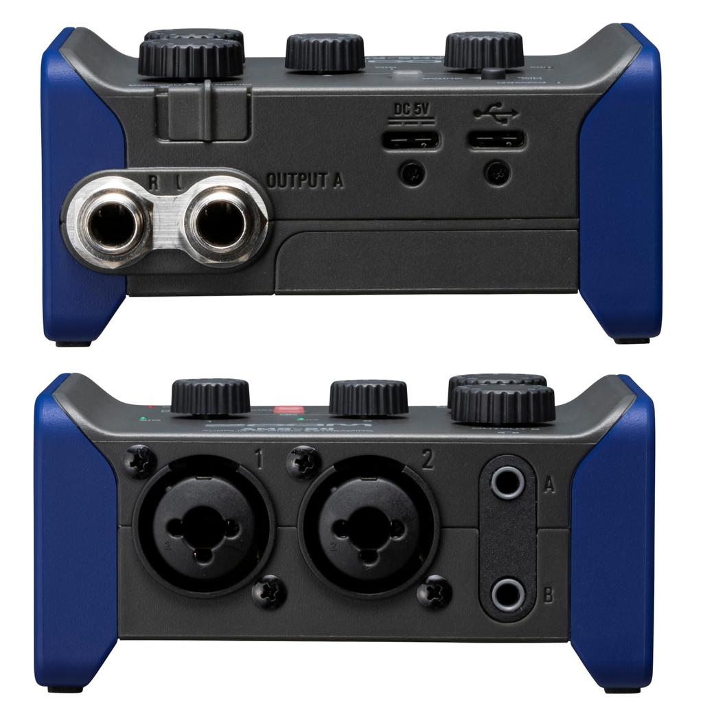 ZOOM AMS-24 USB Audio Interface, Lightweight (134g), 2-in/4-out