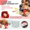 LSB-01 Rib Style Pet Chewing Squeaky Toy Gift TPR Dog Teething Toy (BPA Free, CPC/FDA/RoHS Certified)