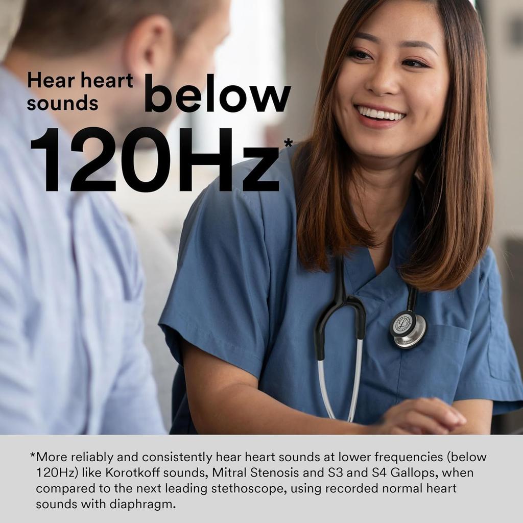 Classic Stethoscope 5832 Binaural Stethoscope with Adult and Pediatric Chestpiece Lavender 3M™ Littmann® III™ Single-Tube (Silver/Stainless Steel),