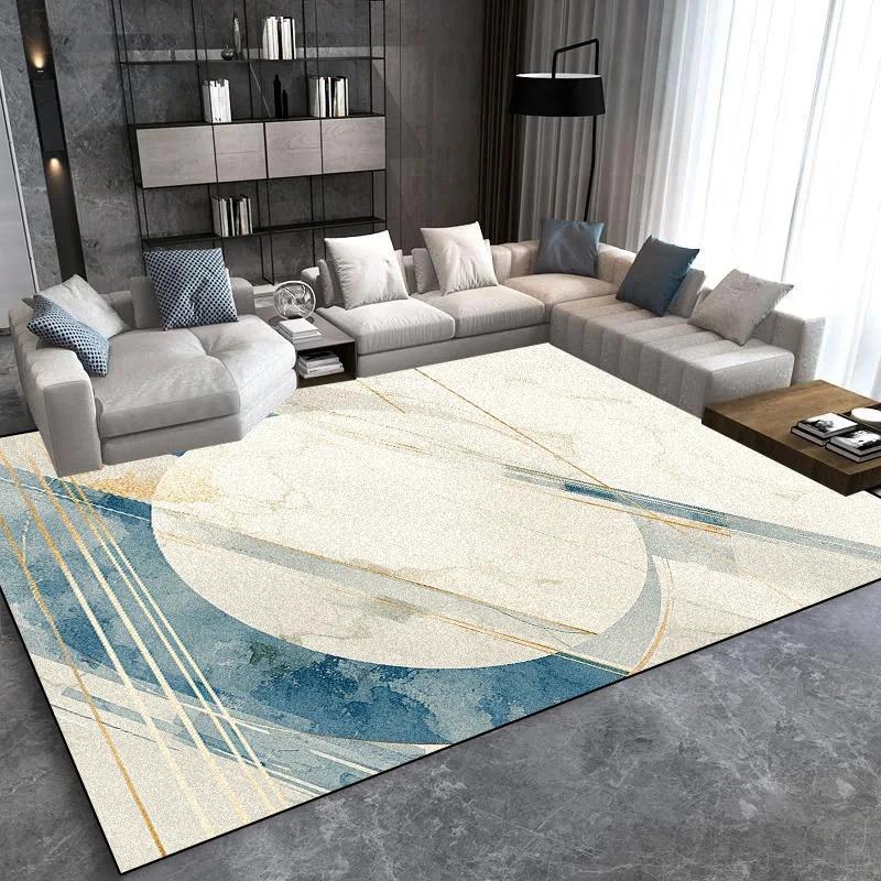 Modern Light Luxury Large Carpet for Living Room Home Decoration Sofa Area Rugs 200x300 Non-slip Bedroom Rug Washable Door Mat