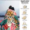 1pc Cheetah Print Blanket - Perfect Gift for Birthdays, Christmas & Halloween- Soft, Warm & Versatile yy250909152