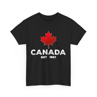 Canada EST 1867 Shirt, Canada Lovers Canadian Women Men T-shirt