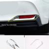 For Toyota Avalon Xx50 2018    2022 Car Detector ABS Chrome Cover Trim Back Tail Rear Fog Light Lamp Frame