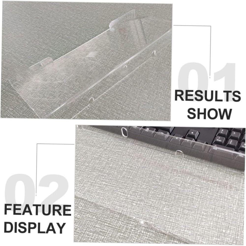 Ergonomic Design Acrylic Keyboard Stand Clear Keyboard Tray Computer Keyboard Holder  Home
