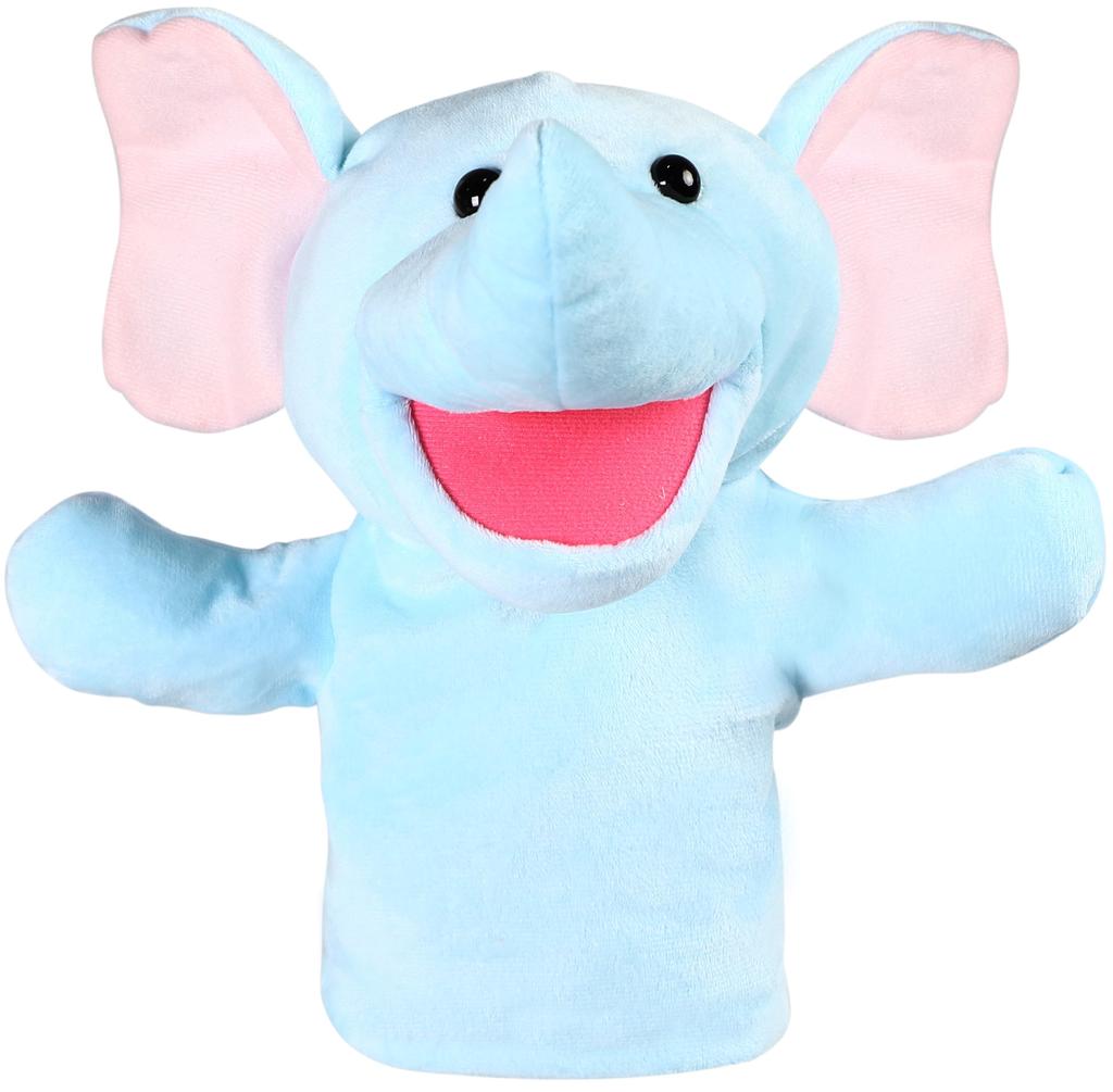 ColorfylCoco Puppet Elephant Moving Mouth Hand Puppet Animal Animal Puppet Show Ventriloquism Glove Puppet (Elephant)