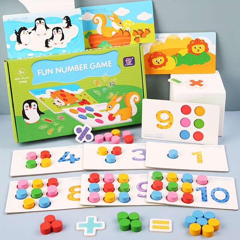 

Focus & Attention Training Cards for Kids Aged 3–6: Early Education Game