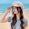 High-Quality Solid Color Octagonal Beret - 2025 Autumn Collection: Sweet, Literary-Inspired Cap
