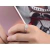 Womens Sweet Fashion Goldplated Elegant Crystal Rhinestone Ring Wedding