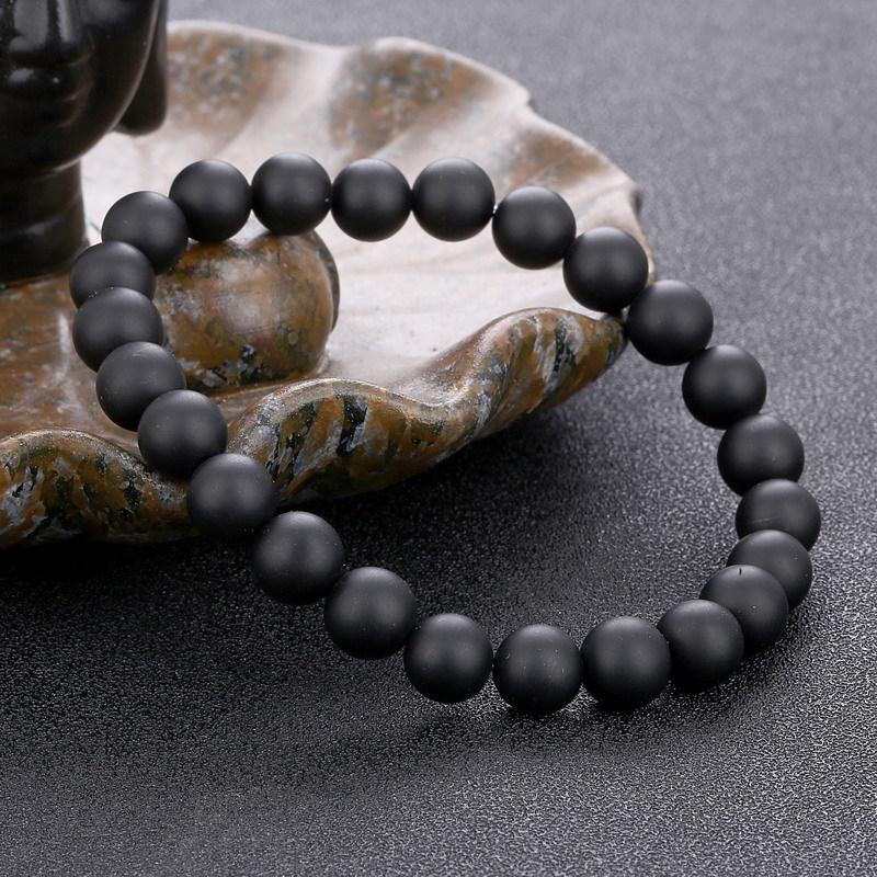 JYL TS Bracelet  Men's Volcanic Beaded Design Enhances Stability